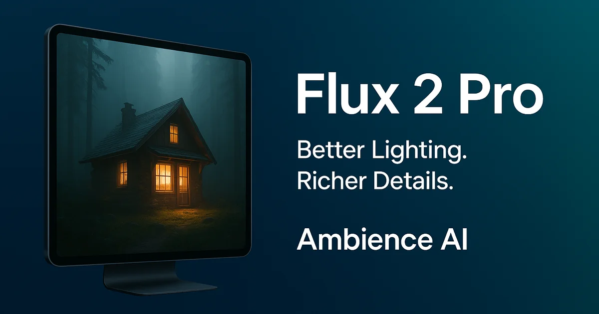 Flux 2 Pro Is Now Available