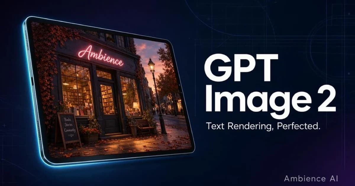 GPT Image 2 Now Live - AI Image Generator With Crisp Text