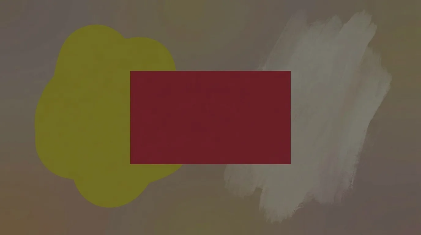 Bad example: muddy, clashing colors that look accidental