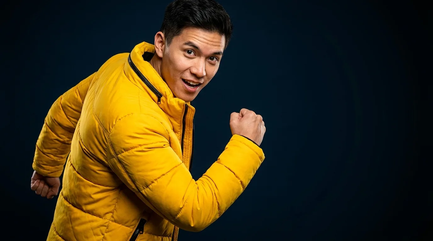 Good example: a brightly lit subject standing out sharply against a dark background