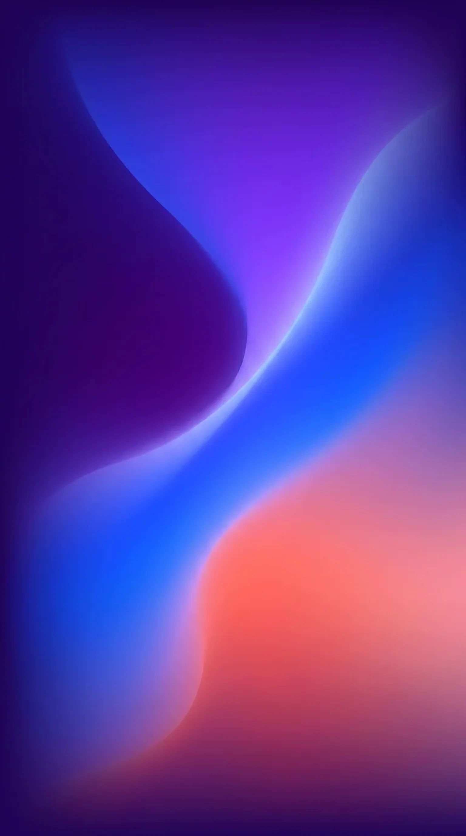 Abstract gradient AI phone wallpaper