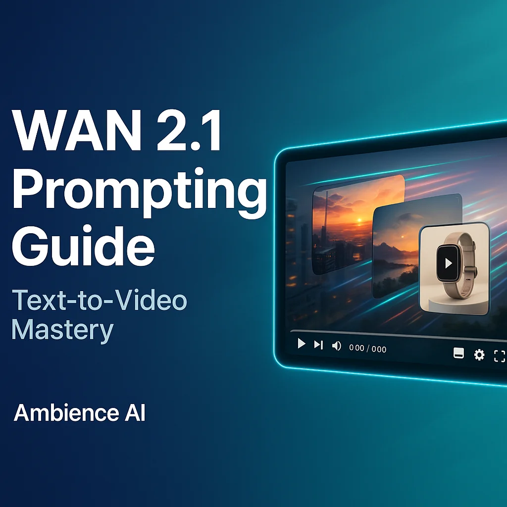 WAN Prompting Guide