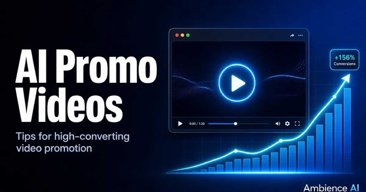 AI Tips for Creating High-Converting Promo Videos