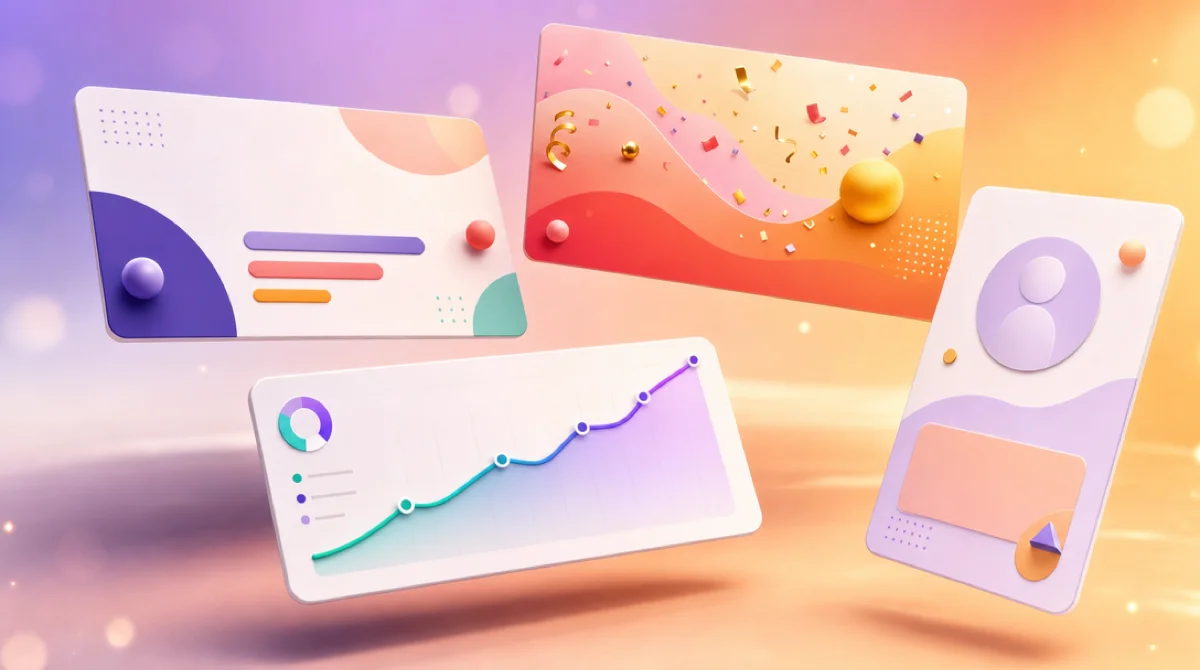 AI-generated pitch deck visuals, launch assets, and founder social content