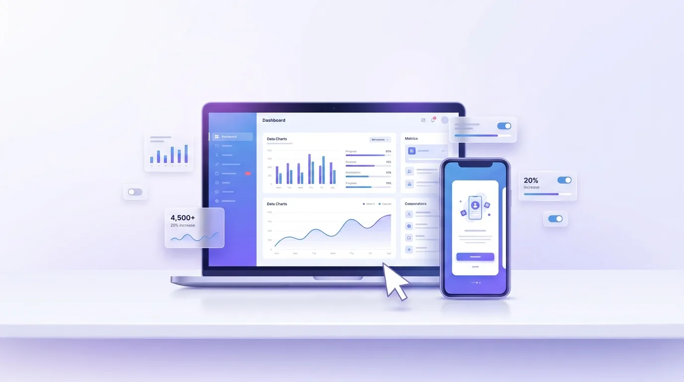 AI-generated product demo video: a clean product interface highlighting a key feature and its benefit