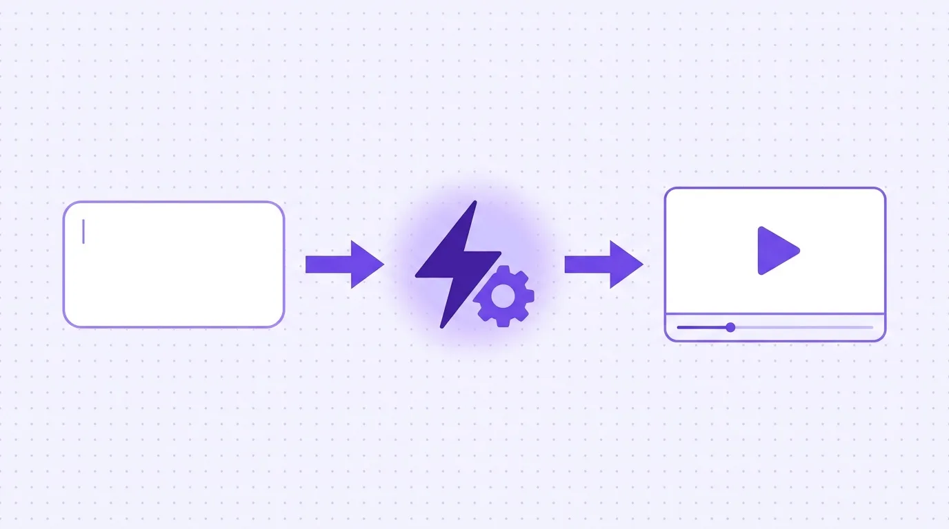 AI-generated step-by-step product demo showing an onboarding flow one stage at a time