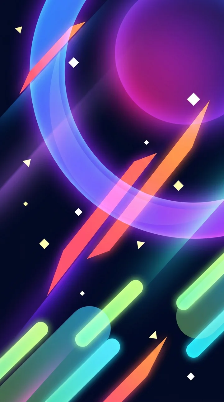AI-generated vertical video presentation for social: a bold animated presentation clip with vibrant motion graphics framed for a phone screen