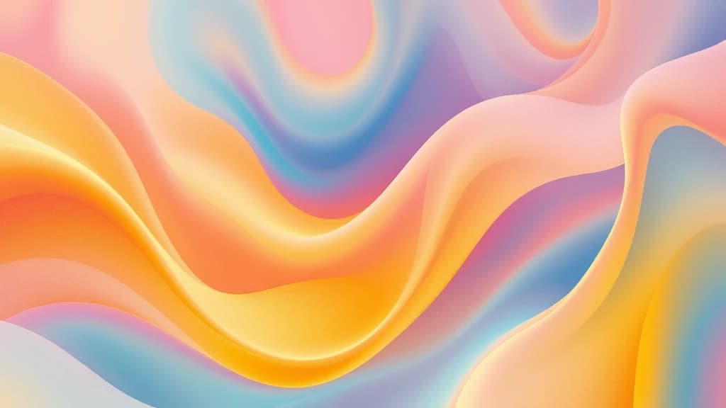 Presentation slide with AI visuals