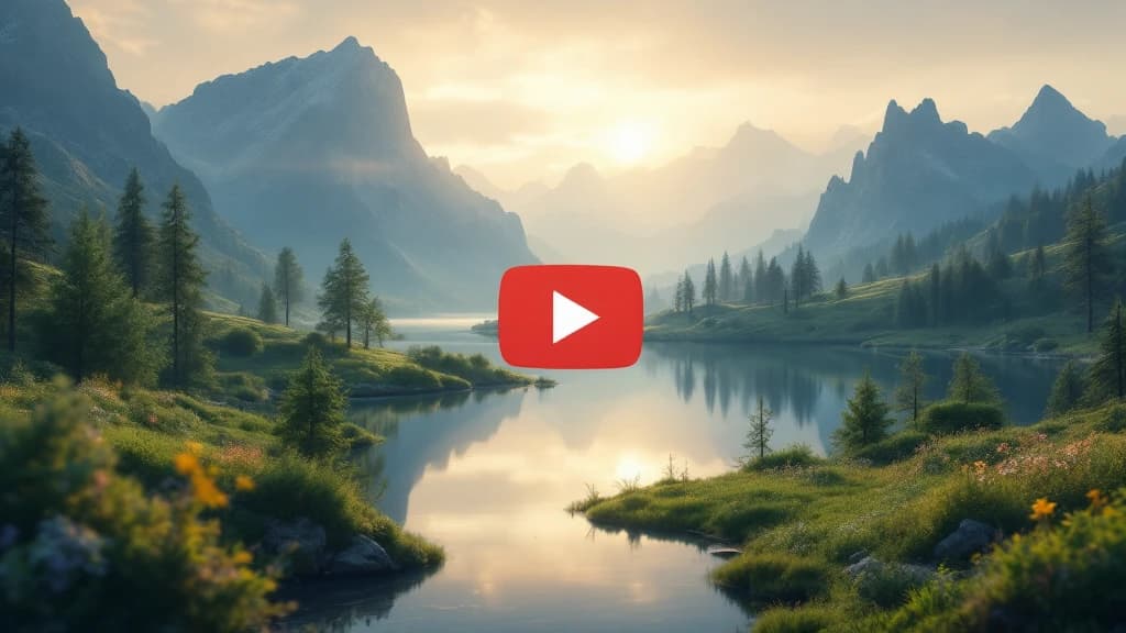 YouTube thumbnail created with AI