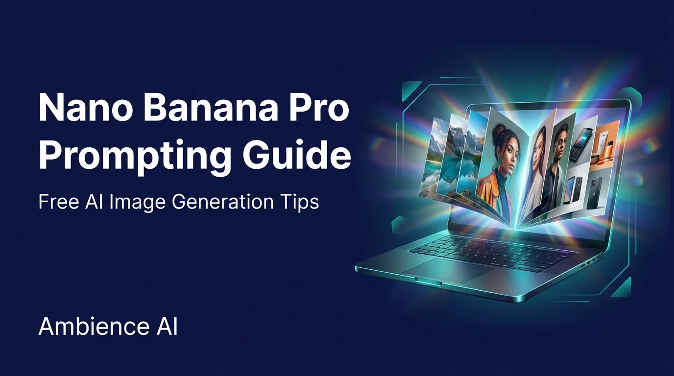 Nano Banana Pro Prompt Guide (2026) - Tips & Examples | Ambience AI